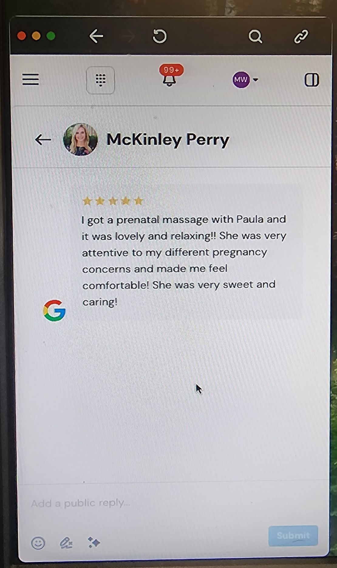 Pregnancy Massage